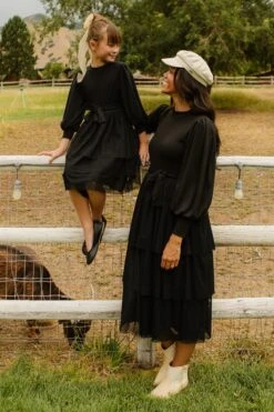 Mini Cosette Dress In Black - FINAL SALE 21 Mini Cosette Dress In Black - FINAL SALE -Ivy City Co Dress costte 861744