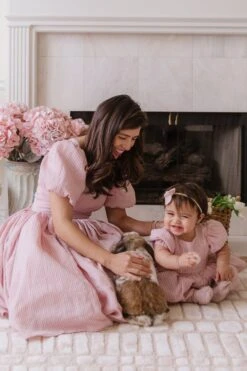 Baby Cupcake Dress Set In Pink Stripe 15 Baby Cupcake Dress Set In Pink Stripe -Ivy City Co Dress cupcakepink 2 653993