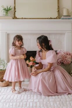 Mini Cupcake Dress In Pink Stripe -Ivy City Co Dress cupcakepink 4 28d6b204 4388 4feb 9903 e104e914484a 463015