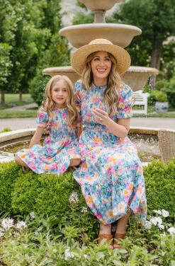 Delia Dress In Blue -Ivy City Co Dress delia blue 10