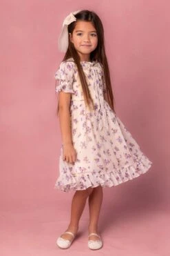 Mini Dolly Dress In Violet Rose -Ivy City Co Dress dolly 1 576599