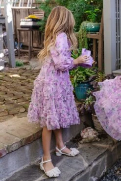 Mini Catherine Dress In Lavender -Ivy City Co Dress easter2 54