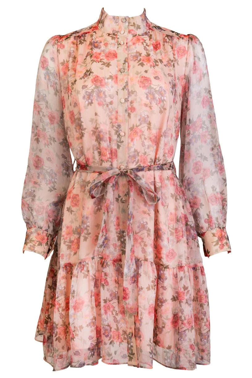Eleanor Dress In Pink Floral - FINAL SALE 10 Eleanor Dress In Pink Floral - FINAL SALE - Image 10