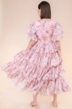 Rosette Dress - FINAL SALE 30 Rosette Dress - FINAL SALE -Ivy City Co Dress fairytale studio S23 14 923524