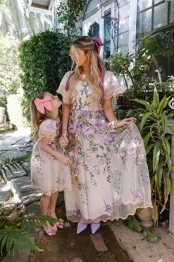 Mini Flora Dress In Pastels -Ivy City Co Dress flora 6 c465aa4e 0fcc 46a0 9e36 d8ceb6657eab 748718