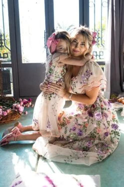 Mini Flora Dress In Pastels -Ivy City Co Dress flora1 863139