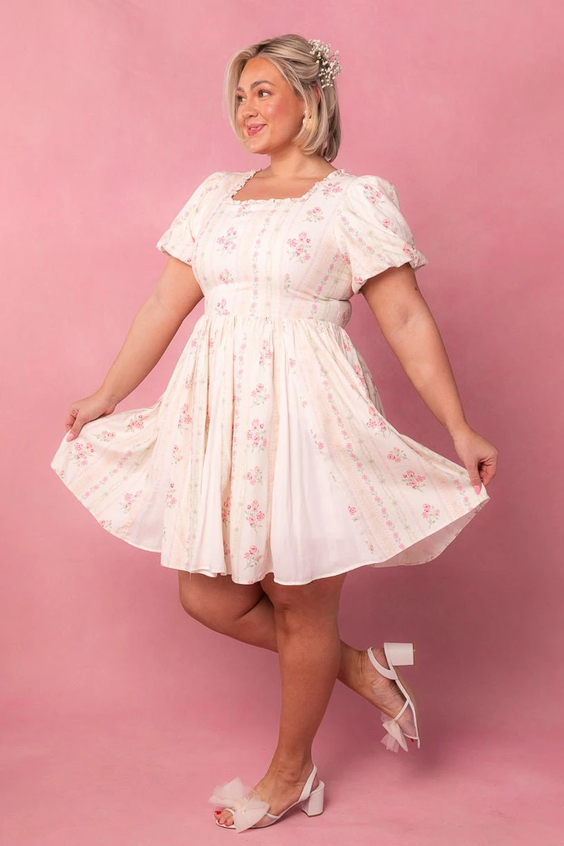 Flowers For All Dress In Vintage Floral 1 Flowers For All Dress In Vintage Floral