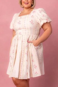 Flowers For All Dress In Vintage Floral 17 Flowers For All Dress In Vintage Floral -Ivy City Co Dress flowers for all 4 631449