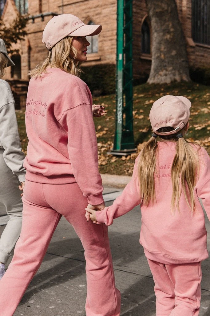 Ivy City Sweatshirt In Pink 11 Ivy City Sweatshirt In Pink - Image 11