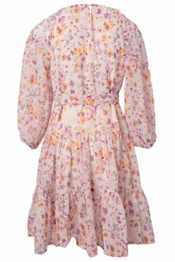 Mini Imogen Dress In Blush -Ivy City Co Dress imogen blush mini back