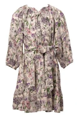 Mini Imogen Dress In Floral Bloom 10 Mini Imogen Dress In Floral Bloom -Ivy City Co Dress imogen floralbloom mini front 911036