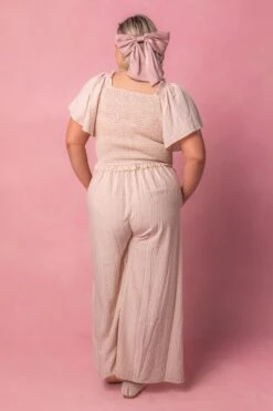 Indie Jumpsuit In Lavender Gingham -Ivy City Co Dress indie Studio Easter24 1 551254