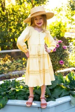 Mini Joella Dress In Yellow