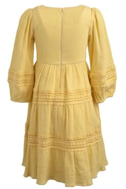 Mini Joella Dress In Yellow -Ivy City Co Dress joella yellow mini back 947714