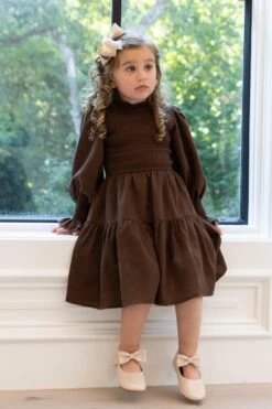 Mini Leena Dress In Java - FINAL SALE -Ivy City Co Dress leena 11 414579