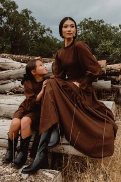 Leena Dress In Java - FINAL SALE -Ivy City Co Dress leena 2 771a1327 7170 4848 a113 84c280251dcb 301240