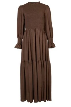 Leena Dress In Java - FINAL SALE -Ivy City Co Dress leenaJava front 473109