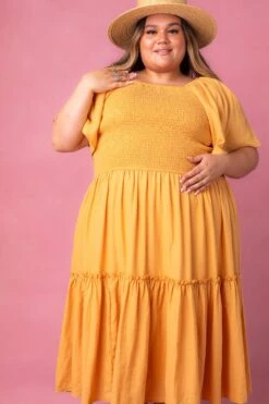 Lennon Dress In Mustard 21 Lennon Dress In Mustard -Ivy City Co Dress lennone studio 10 760414