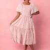 Lennon Dress In Dusty Pink
