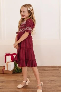 Mini Liesl Dress In Red - FINAL SALE -Ivy City Co Dress liesl 04 567036