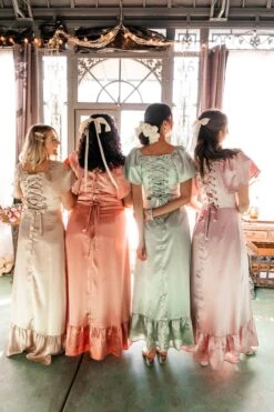 Maddie Dress In Blush Satin -Ivy City Co Dress maddie3 f4d9e1c9 bd52 4dad 92ab 000aac4d8858 438061