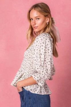 Madeline Top In Blue 11 Madeline Top In Blue -Ivy City Co Dress madelinetop studio 10 723738