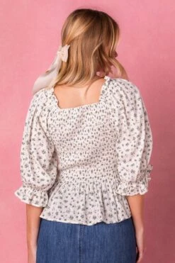 Madeline Top In Blue 12 Madeline Top In Blue -Ivy City Co Dress madelinetop studio 11 235829