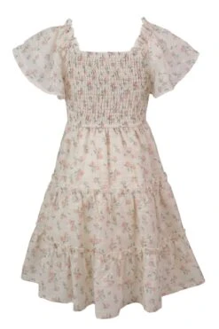 Mini Madison Dress In Eyelet Floral -Ivy City Co Dress madison eyelet mini back 336455