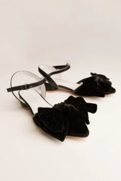 Mini Eloise Black Bow Heel -Ivy City Co Dress minishoe 3 987887