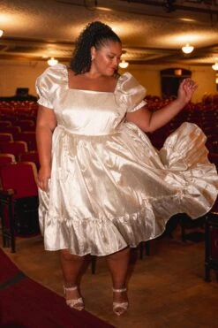 Coco Dress In Gold - FINAL SALE -Ivy City Co Dress ocogold 6 605666