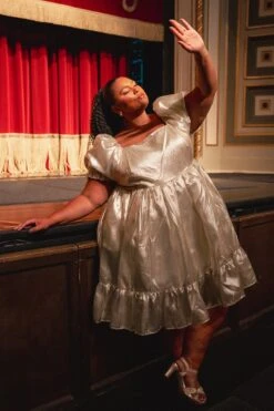 Coco Dress In Gold - FINAL SALE -Ivy City Co Dress ocogold 8 964100