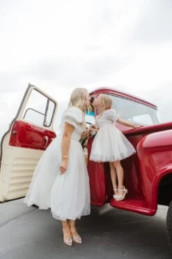 Ballerina Dress In White -Ivy City Co Dress owners 4th july 74