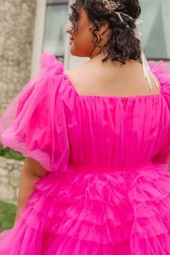 Pixie Dress In Hot Pink - FINAL SALE -Ivy City Co Dress pixie pink plus 26 539527