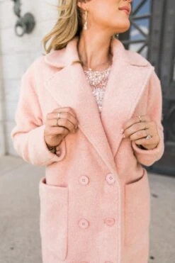 Polly Coat In Pink - FINAL SALE -Ivy City Co Dress polly 20 264967