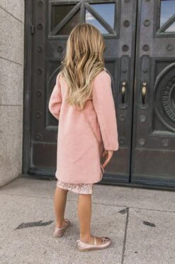 Mini Polly Coat In Pink - FINAL SALE 19 Mini Polly Coat In Pink - FINAL SALE -Ivy City Co Dress polly mini 4 655541
