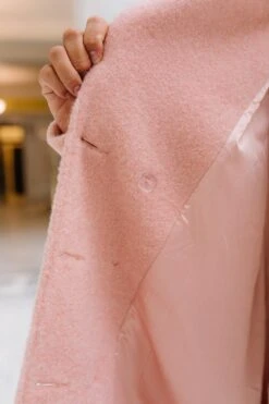 Polly Coat In Pink - FINAL SALE -Ivy City Co Dress polly pink plus 10 515361