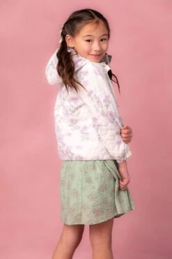 Mini Quilted Jacket In Lavender Floral 19 Mini Quilted Jacket In Lavender Floral -Ivy City Co Dress pufferlavender 7 885033