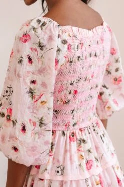 Roselyn Dress In Pink -Ivy City Co Dress roselyn 2 414750