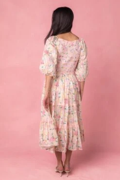 Roselyn Dress In Pastel Floral -Ivy City Co Dress roselyn studio easter24 4 263407e9 7d57 4878 a3e6 0970d19ead03 262545