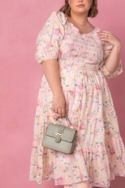 Roselyn Dress In Pastel Floral -Ivy City Co Dress roselyn studio easter24 7 552763