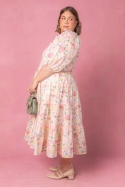 Roselyn Dress In Pastel Floral -Ivy City Co Dress roselyn studio easter24 8 282578