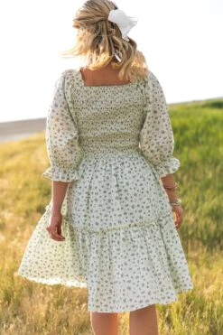 Short Madeline Dress In Blue - FINAL SALE 18 Short Madeline Dress In Blue - FINAL SALE -Ivy City Co Dress short madeline blue 16 201723