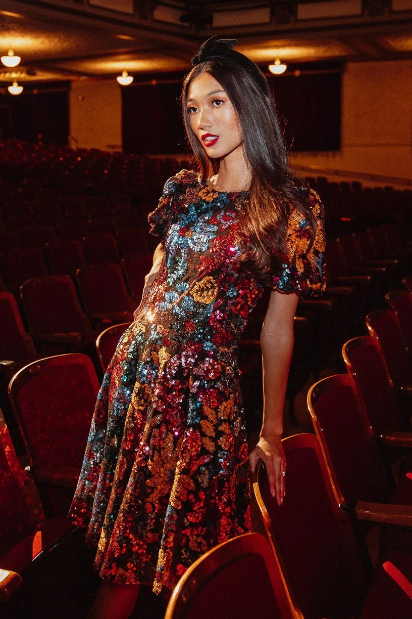 Showstopper Flare Dress 4 Showstopper Flare Dress - Image 4