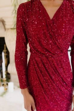 Starstruck Dress In Wine - FINAL SALE 20 Starstruck Dress In Wine - FINAL SALE -Ivy City Co Dress starstruck wine 9 952496