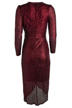 Starstruck Dress In Wine - FINAL SALE 16 Starstruck Dress In Wine - FINAL SALE -Ivy City Co Dress starstruck wine backcopy 2 986477