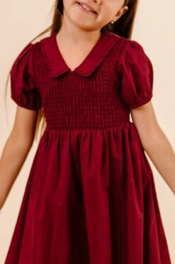 Mini Addie Dress In Wine - FINAL SALE -Ivy City Co Dress studio 074 139957