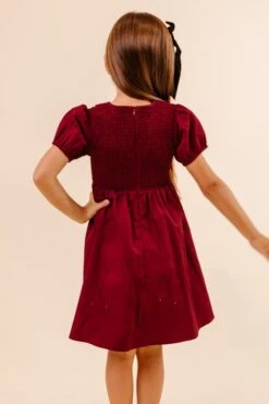 Mini Addie Dress In Wine - FINAL SALE -Ivy City Co Dress studio 075 918988