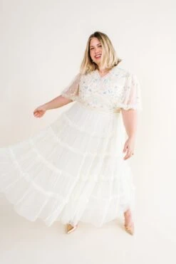 Annalise Dress In Light Yellow - FINAL SALE -Ivy City Co Dress studio easter 107