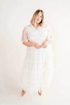 Annalise Dress In Light Yellow - FINAL SALE -Ivy City Co Dress studio easter 108