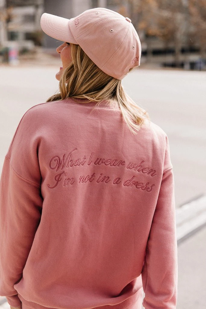 Ivy City Sweatshirt In Pink 9 Ivy City Sweatshirt In Pink - Image 9